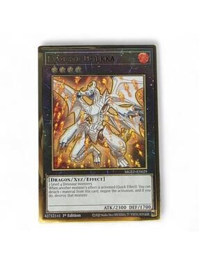 Number 107: Galaxy Eyes Tachyon Dragon Quarter Century Secret Rare 1st Edition